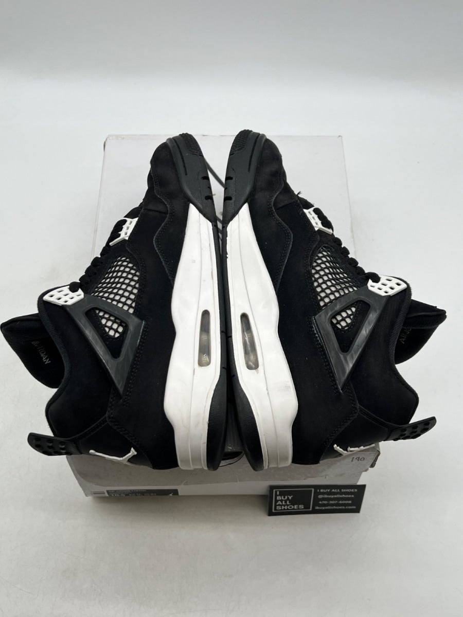 Jordan 4 Retro White Thunder 10.5 (Moderately Worn Pre-Owned) - Image 7