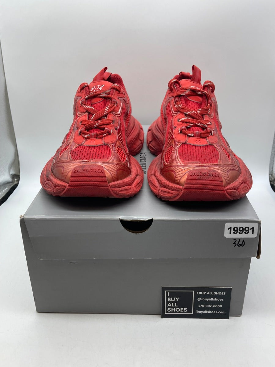 Balenciaga 3XL Sneaker 'Worn-Out - Red' 44 (Moderately Worn Pre-Owned) - Image 2