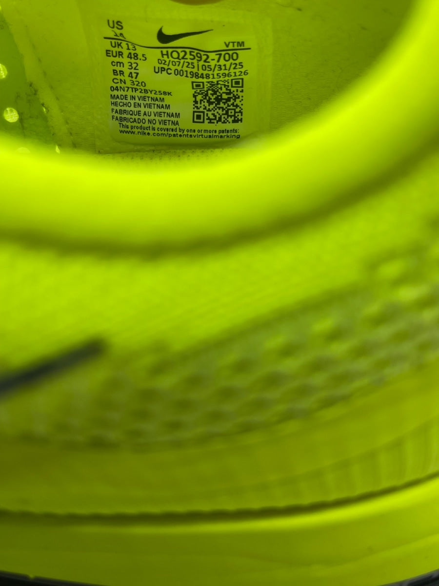 Nike Air Zoom Pegasus Premium Volt 14 (Moderately Worn Pre-Owned)NikeVolt/Black - Image 8