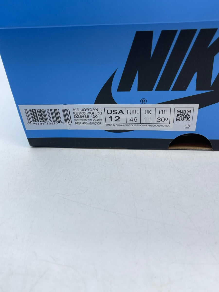 Jordan 1 Retro High OG UNC Toe 12 (Moderately Worn Pre-Owned) - Image 9