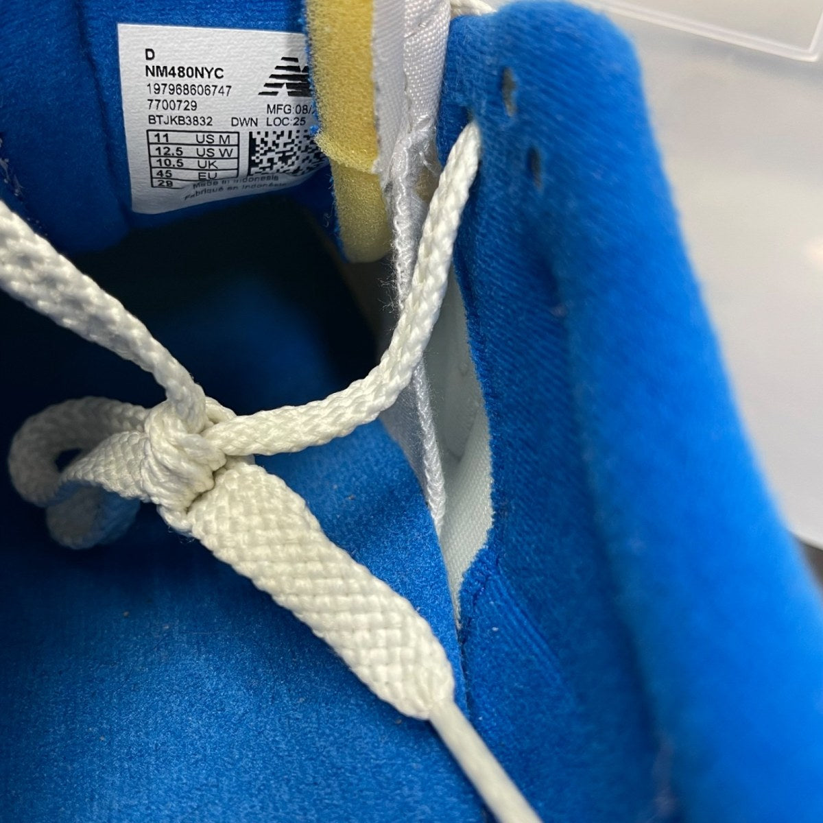 New Balance Numeric 480 Kith Madison Square Garden Tan Orange 11 (Moderately Worn Pre-Owned)New BalanceTan/Orange - Image 6