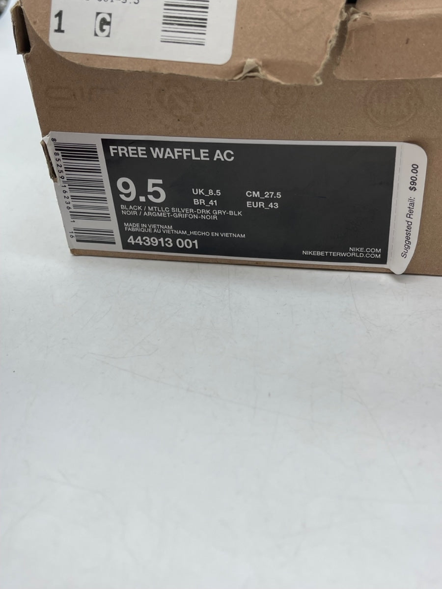 Nike Free Waffle AC 'Bred' 9.5 (Moderately Worn Pre-Owned) - Image 9