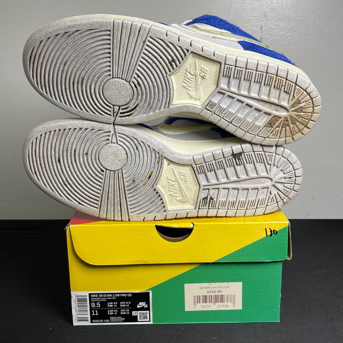 Nike SB Dunk Low Pro Fly Streetwear Gardenia (Size 9.5) - Image 5