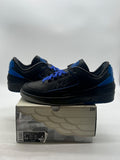 Jordan 2 Retro Low SP Off-White Black Blue 11 (Lightly Worn Pre-Owned)JordanBlack/Blue-Grey - Image 1