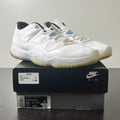 Jordan 11 Retro Low Legend Blue 13 (Heavily Worn Pre-Owned)JordanWhite/White-Black-Legend Blue - Image 1