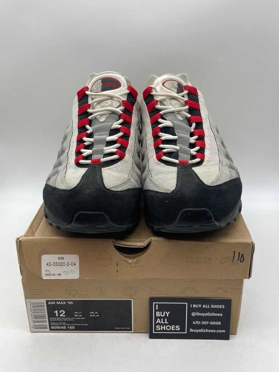 Nike Air Max 95 Team Orange (2009) 12 (Moderately Worn Pre-Owned) - Image 2