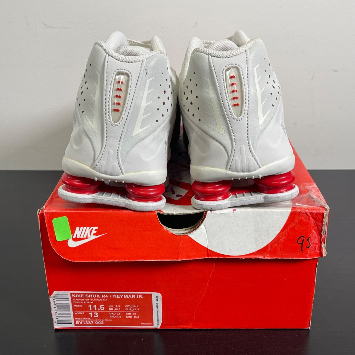 Neymar Jr. x Nike Shox R4 'Platinum Tint' (Size 11.5) - Image 4