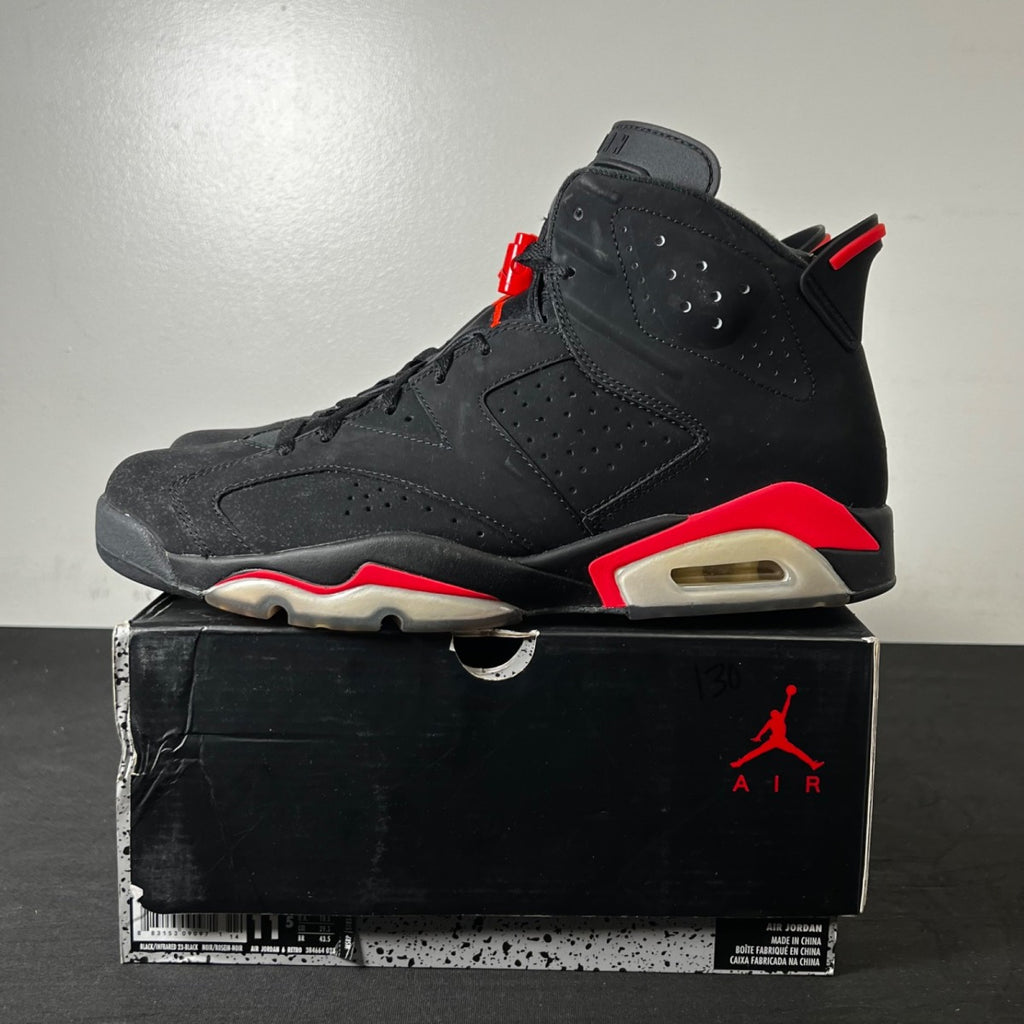 Jordan 6 Retro Infrared Black (2014) (Size 11.5) - aux