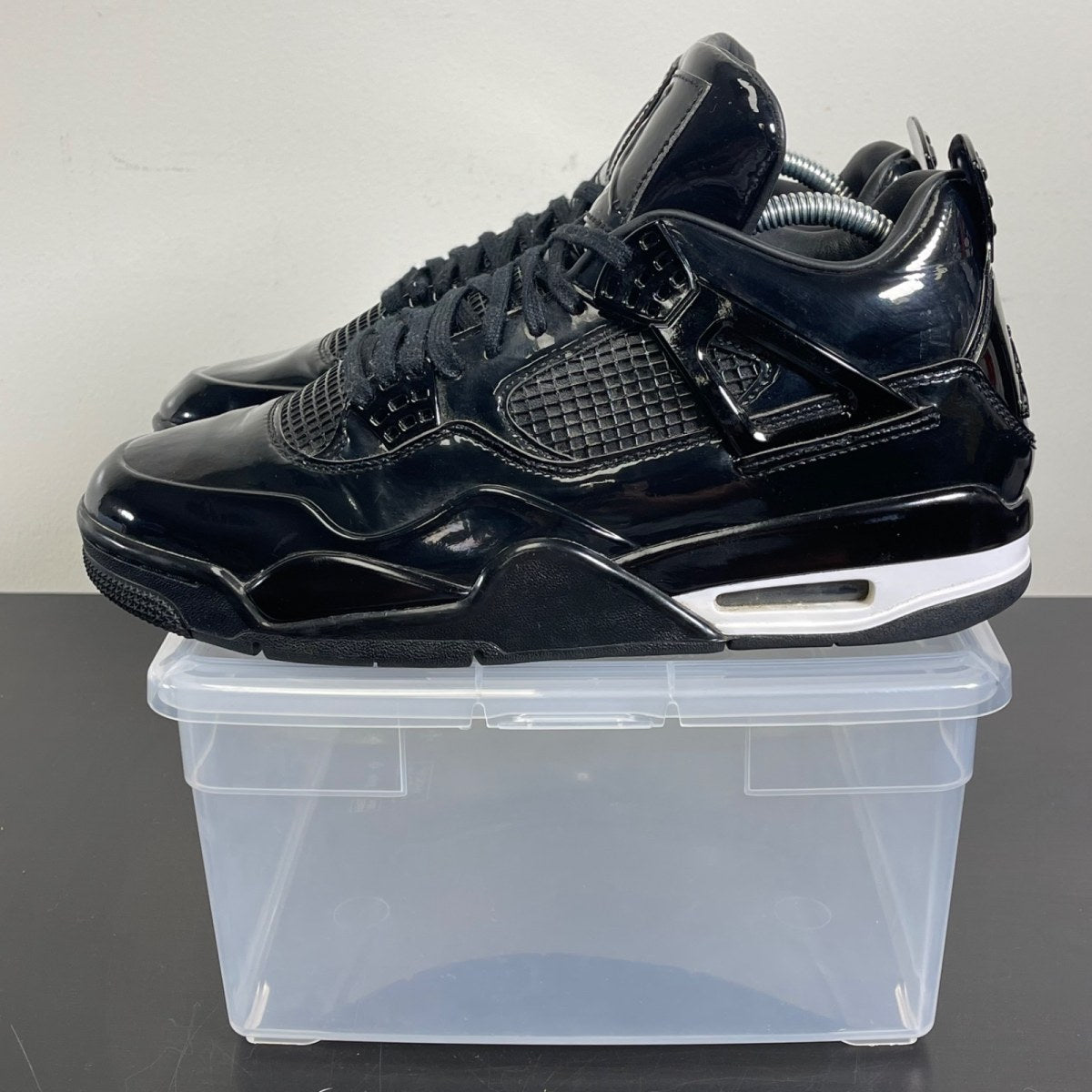 Jordan 4 Retro 11Lab4 Black (Size 9.5) Moderately Worn - Image 3