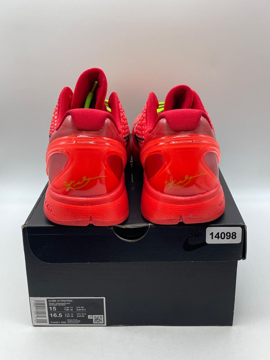 Nike Kobe 6 Protro Reverse Grinch (Size 15) - Image 3