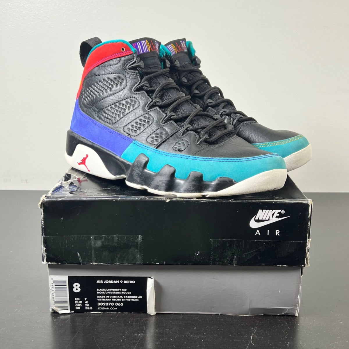 Jordan 9 Retro Dream It Do It (Size 8) - Image 1