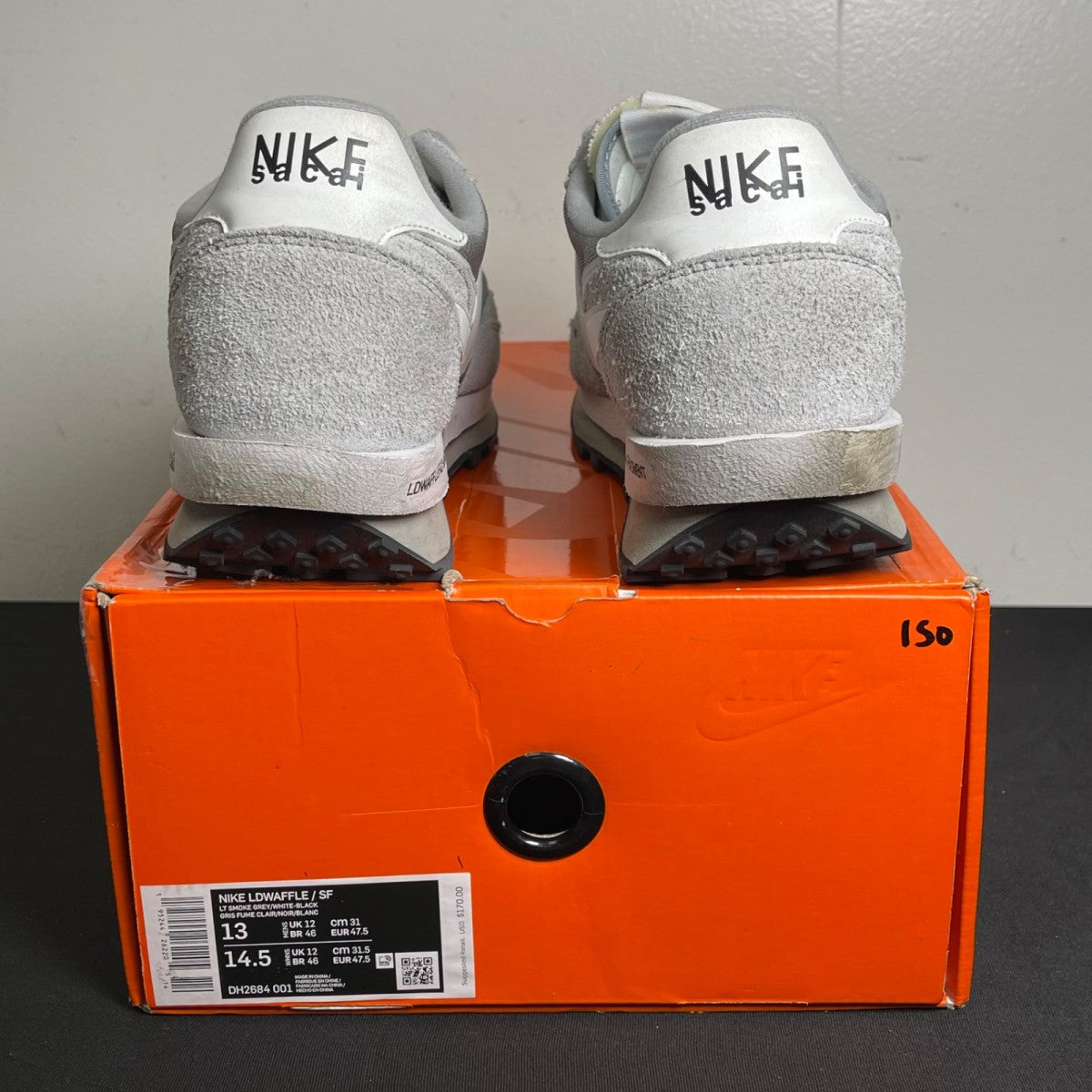 Nike LD Waffle SF sacai Fragment Grey (Size 13) - Image 4