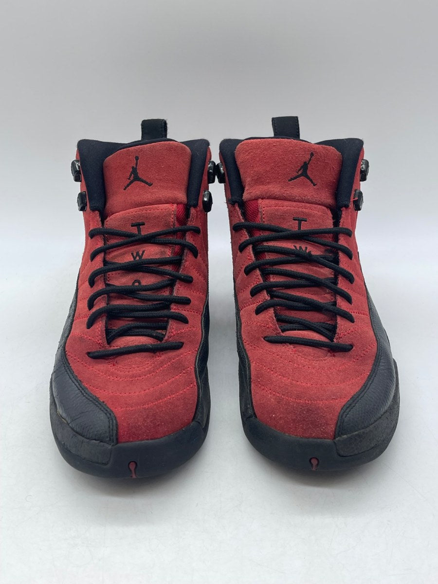 Jordan 12 Retro Reverse Flu Game (GS) 7Y (Heavily Worn Pre-Owned) - Image 2