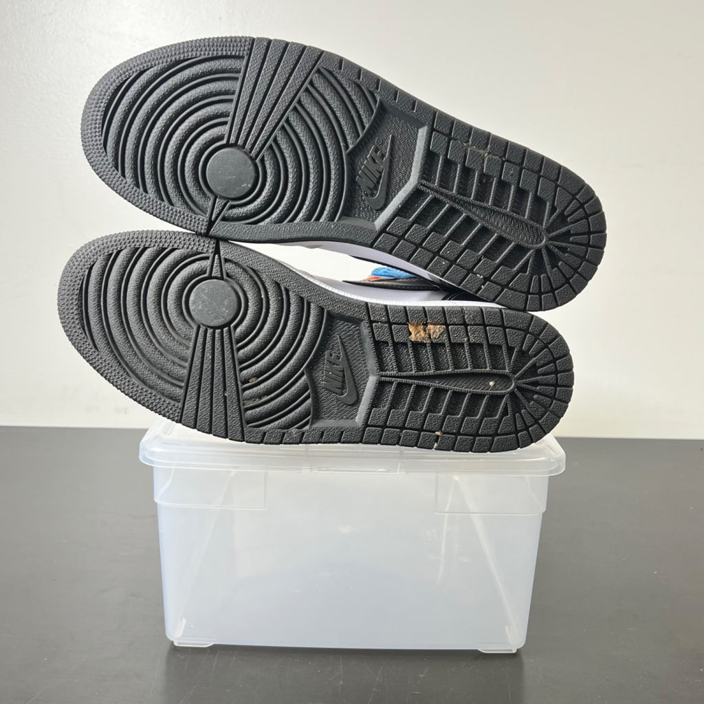 Jordan 1 Retro High OG Prototype 10 (Lightly Worn Pre-Owned)JordanWhite/Multi-Color-Total Orange - Image 5