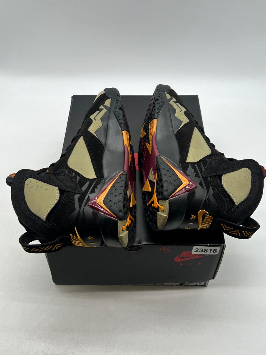 Jordan 7 Retro Black Olive 8.5 (Lightly Worn Pre-Owned)JordanBlack/Cherrywood Red-Neutral Olive-Chutney - Image 9