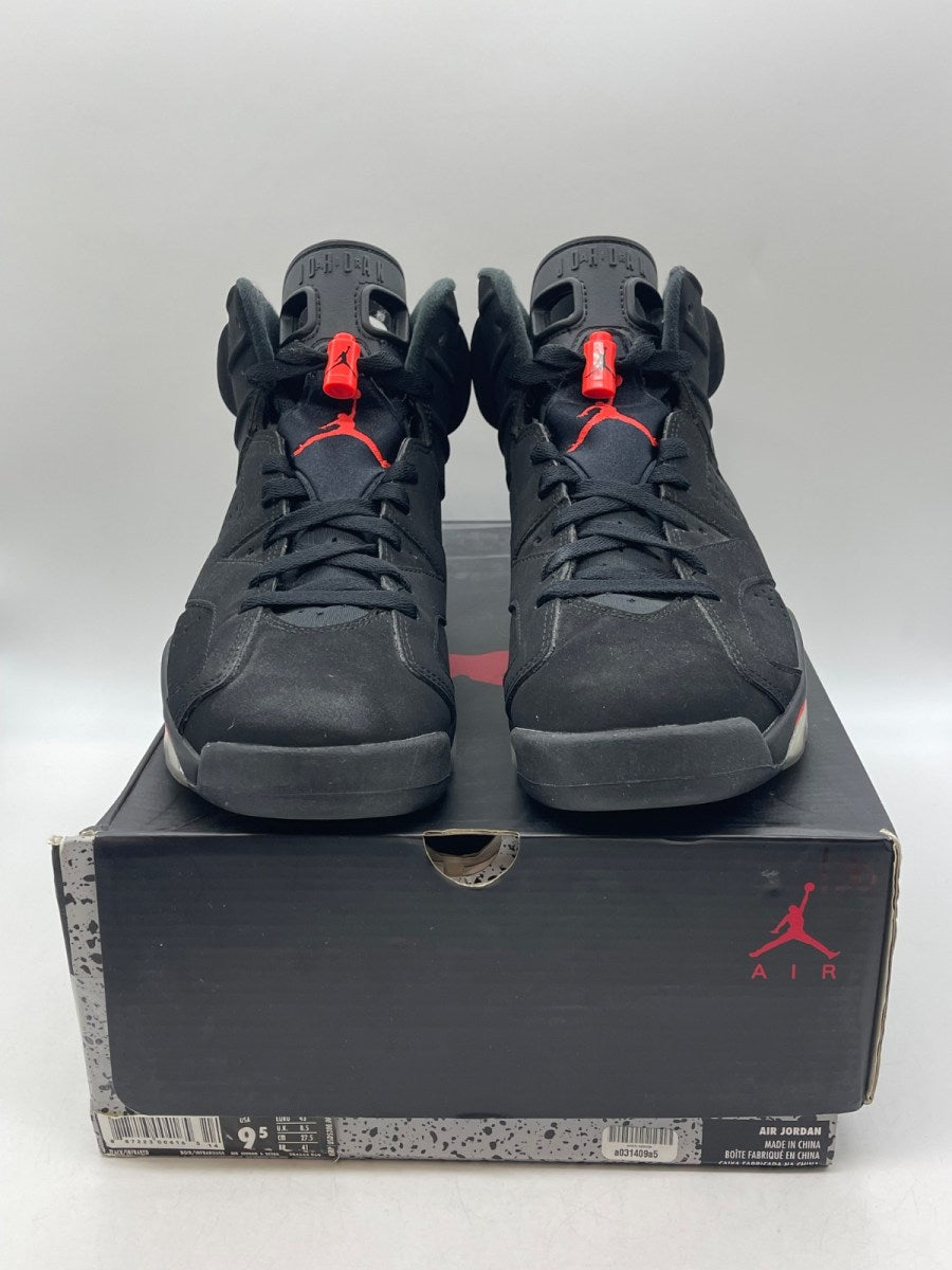 Jordan 6 Retro Black Infrared (2019) 9.5 (Moderately Worn Pre-Owned)JordanBlack/Infrared - Image 2