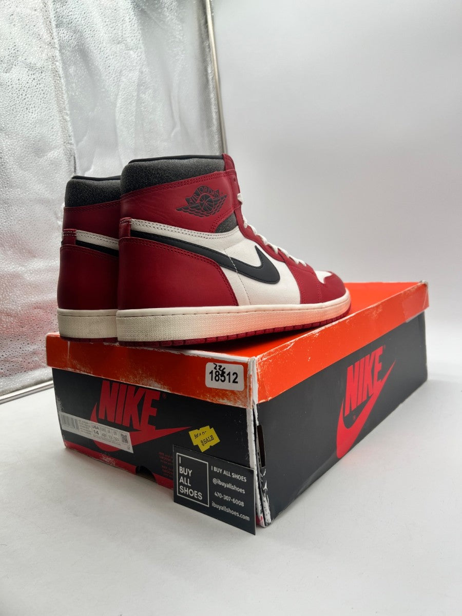 Jordan 1 Retro High OG Chicago Lost and Found 14 (Lightly Worn Pre-Owned) - Image 5