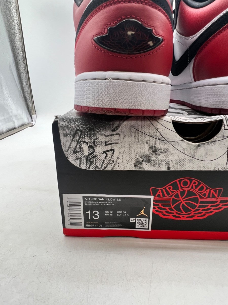 Jordan 1 Low SE Black Toe (2025) 13 (Moderately Worn Pre-Owned) - Image 4