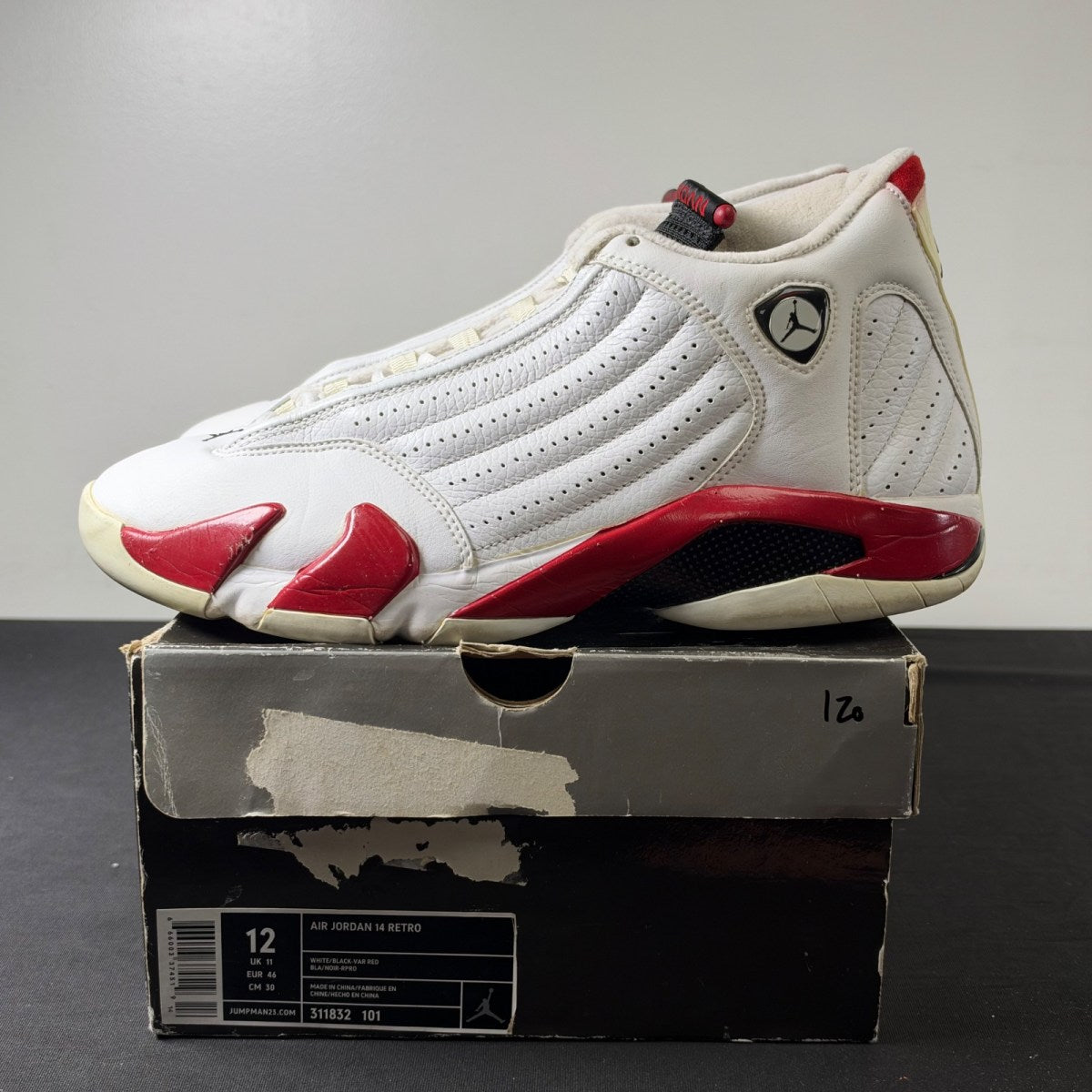 Jordan 14 Retro Candy Cane (2006) (Size 12) - Image 3