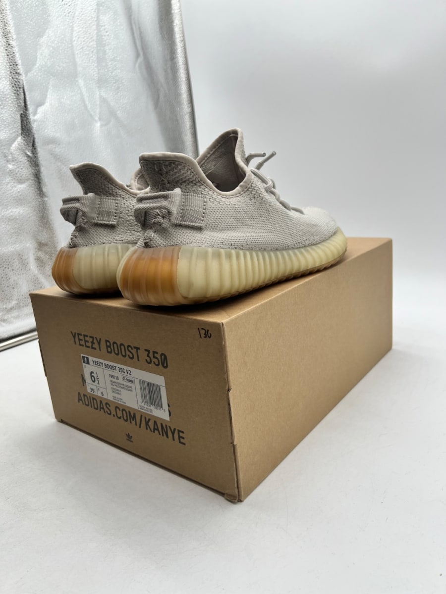 adidas Yeezy Boost 350 V2 Sesame 6.5 (Lightly Worn Pre-Owned)adidasSesame/Sesame/Sesame - Image 4