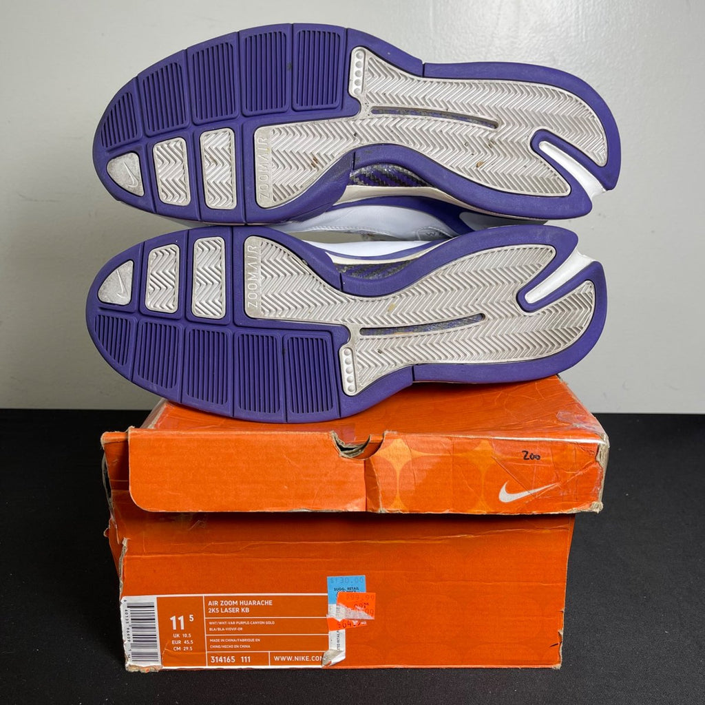 Nike Air Zoom Huarache 2K5 Kobe Laser LA Map (Size 11.5) - aux