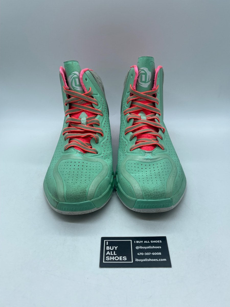 Adidas D Rose 4 'Prism Mint' 13 (Moderately Worn Pre-Owned) - Image 2