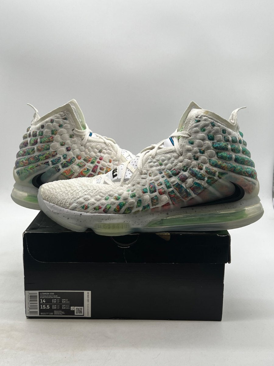 Nike LeBron 17 Air Command Force 14 (Moderately Worn Pre-Owned) - Image 1