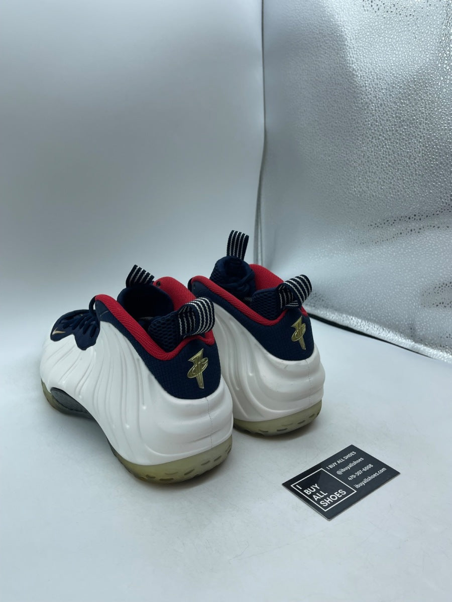 Nike Air Foamposite One Olympic 12 (Moderately Worn Pre-Owned) - Image 4
