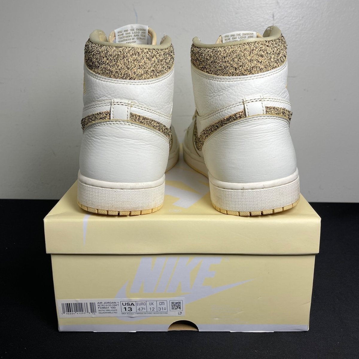 Jordan 1 Retro High OG Craft Vibrations Of Naija (Size 13) - aux