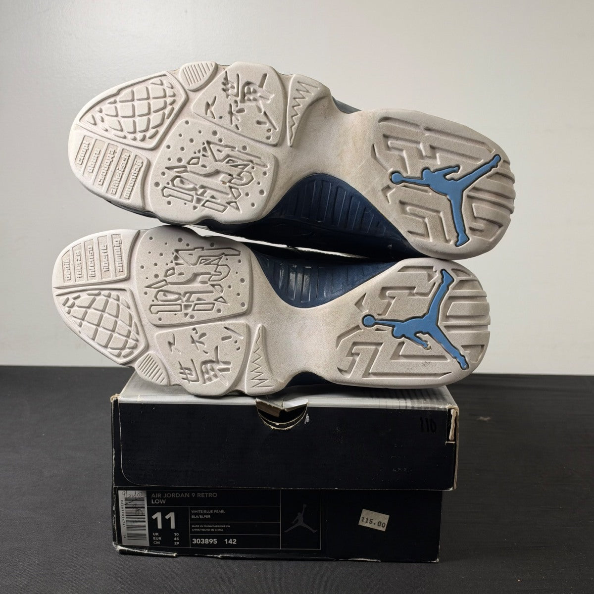 Jordan 9 Retro Low Blue Pearl (Size 11) - Image 6