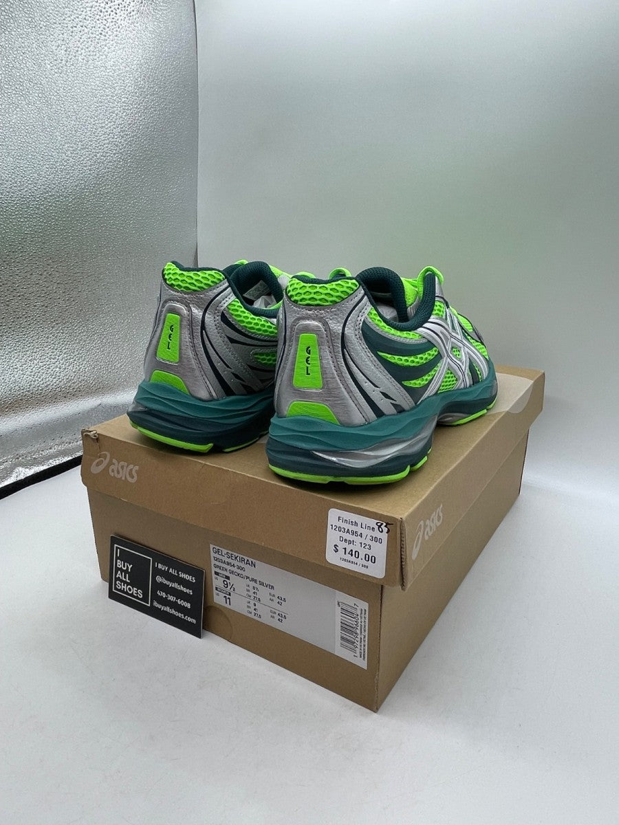 ASICS Gel-Sekiran Green Gecko 9.5 (Moderately Worn Pre-Owned)