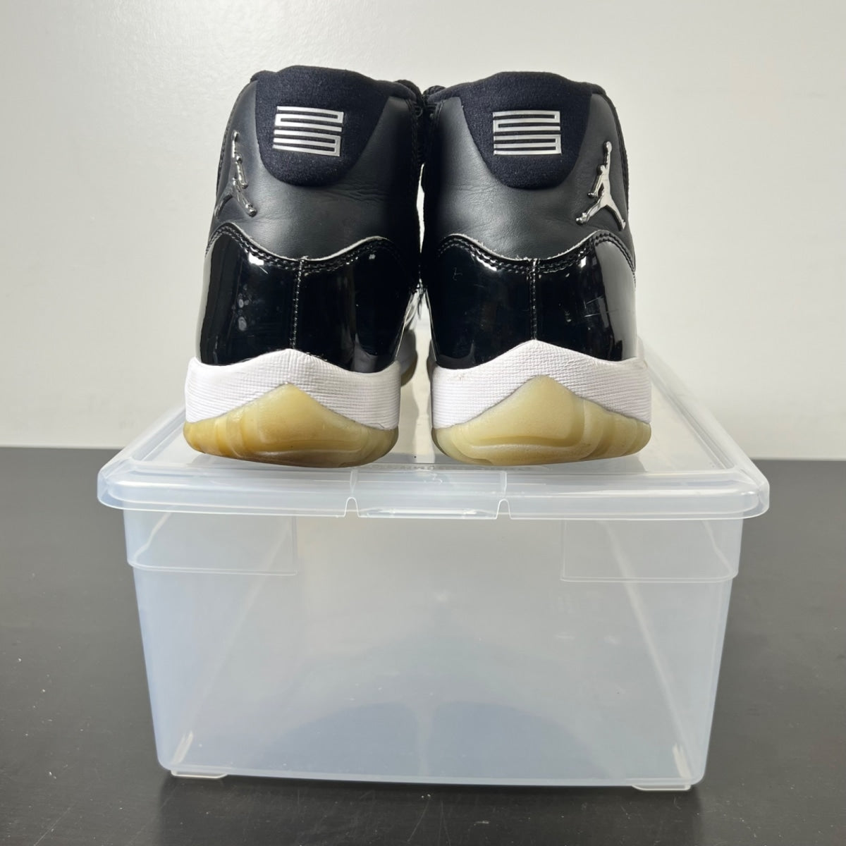 Jordan 11 Retro Jubilee 25th Anniversary 8 (Moderately Worn Pre-Owned)JordanBlack/Multi-Color-White-Multi-Color - Image 4