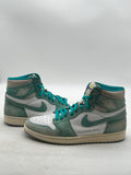 Jordan 1 Retro High Turbo Green 13 (Moderately Worn Pre-Owned) - Image 1
