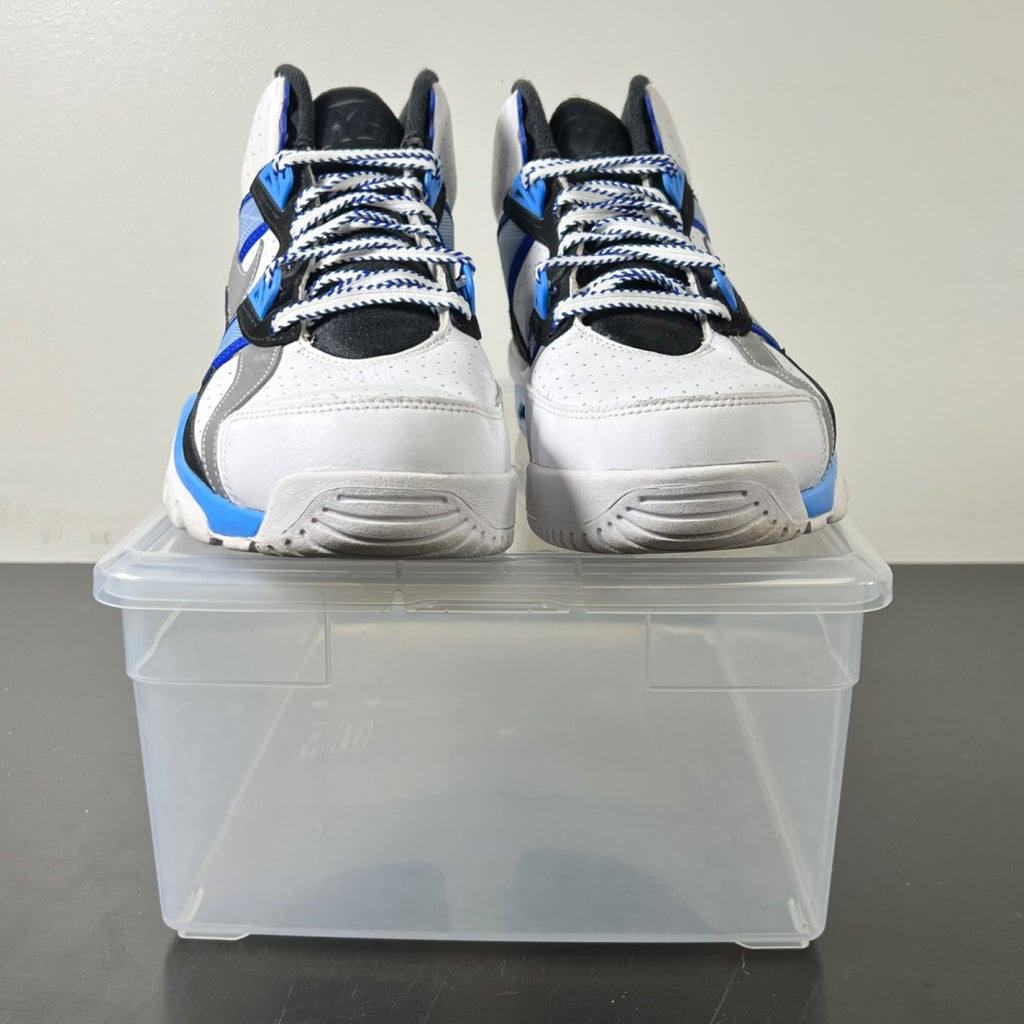 Nike Air Trainer SC High Royals 12 (Moderately Worn Pre-Owned)NikeWhite/Metallic Silver/Black - Image 2
