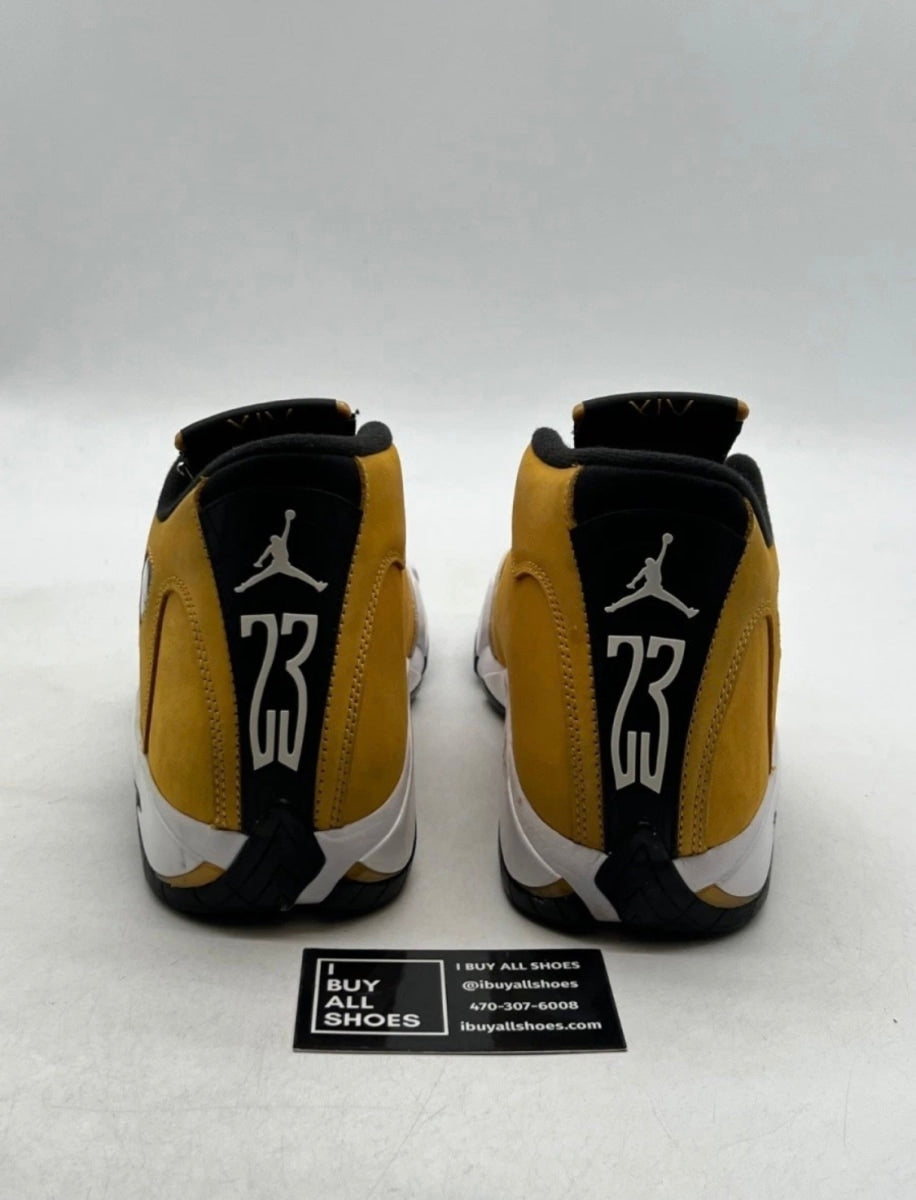 Jordan 14 Retro Light Ginger (2022) 10 (Lightly Worn Pre-Owned)JordanLight Ginger/Black/White - Image 5