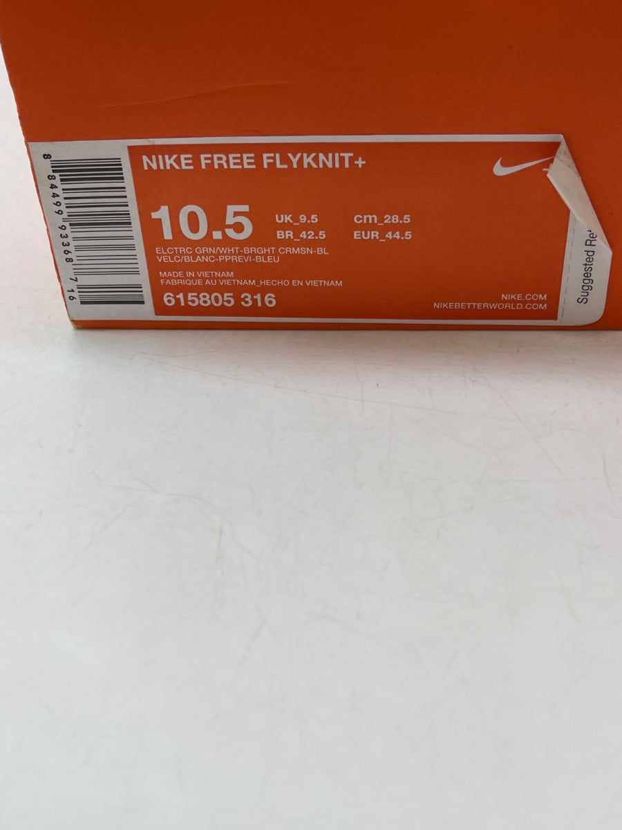 Nike Free Flyknit+ 'Electric Green' 10.5 (Moderately Worn Pre-Owned)Nike - Image 9