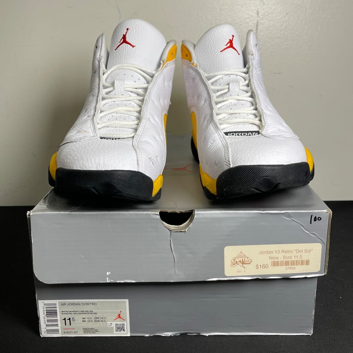 Jordan 13 Retro Del Sol (Size 11.5) - aux