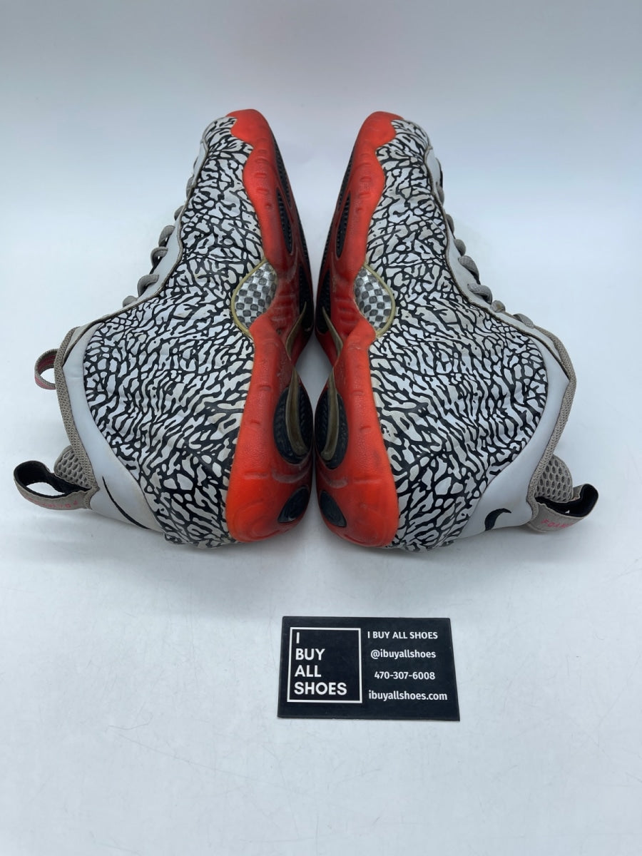 Nike Air Foamposite Pro Elephant Print 9.5 (Heavily Worn Pre-Owned) - Image 6