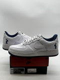 Nike Air Force 1 Low Lil Yachty Concrete Boys It's Us 11.5 (Lightly Worn Pre-Owned)NikeWhite/White/Midnight Navy/Dark Powder Blue - Image 1