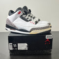 Jordan 3 Retro Infrared 23 11 (Heavily Worn Pre-Owned)JordanWhite/Cement Grey-Infrared 23-Black - Image 1