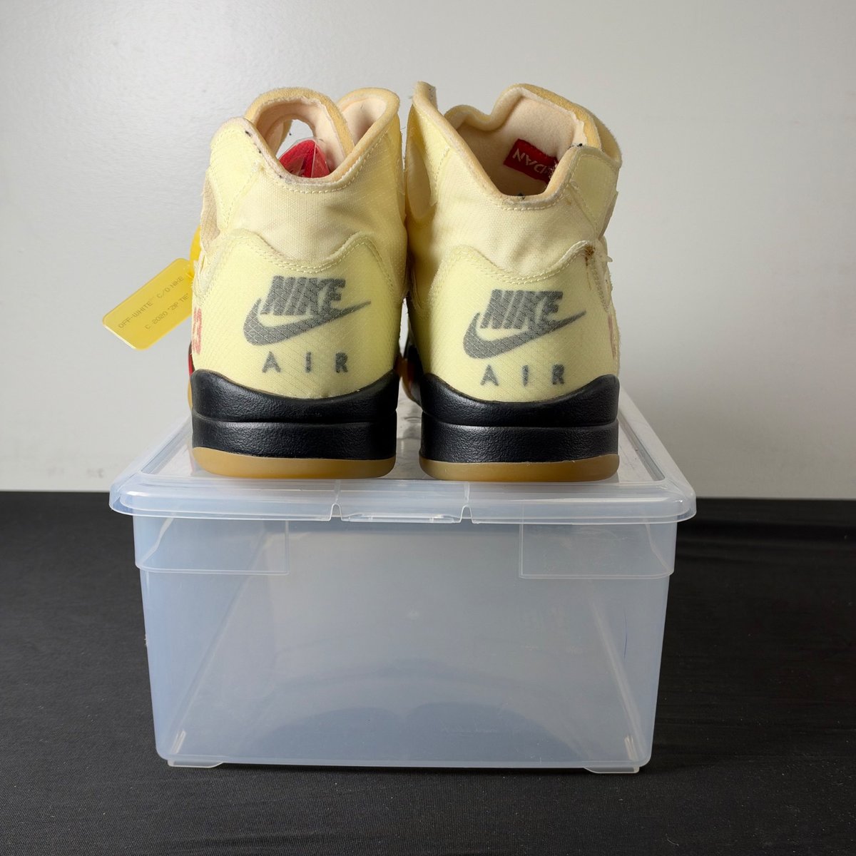 Jordan 5 Retro Off-White Sail (Size 13) - aux