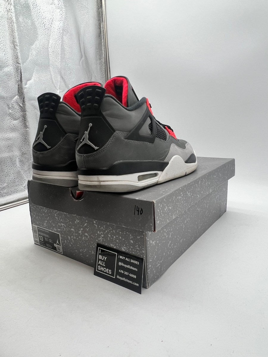 Jordan 4 Retro Infrared 13 (Moderately Worn Pre-Owned) - Image 5