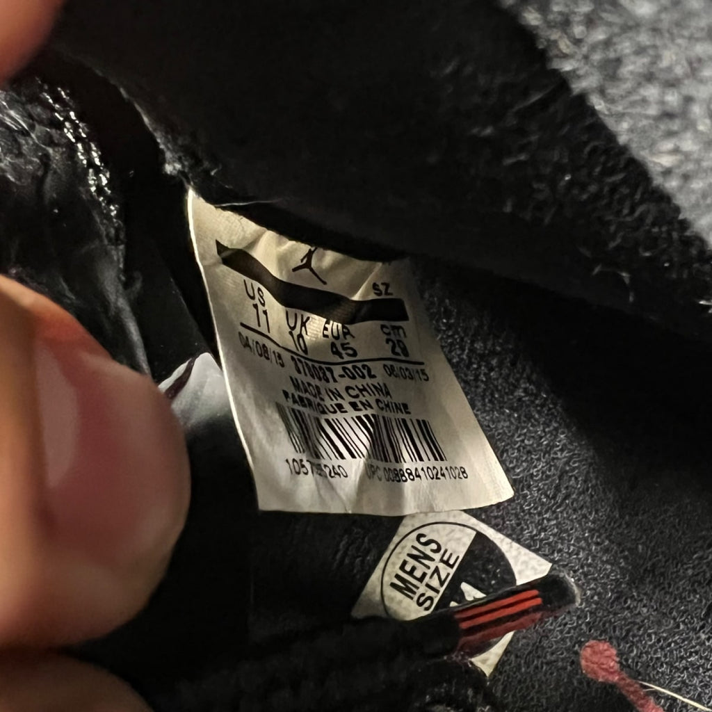 Jordan 11 Retro 72-10 11 (Lightly Worn Pre-Owned)JordanBlack/Gym Red-White-Anthracite - Image 7