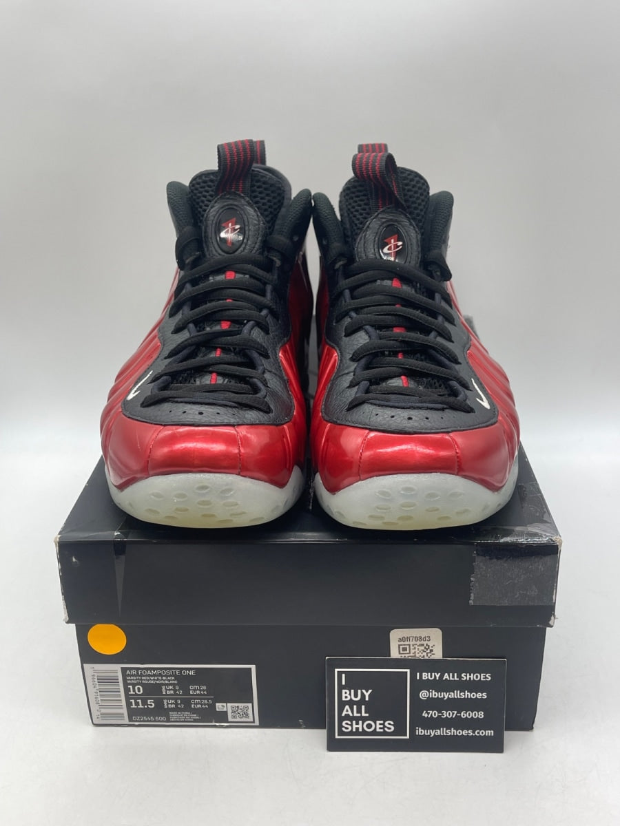 Nike Air Foamposite One Metallic Red (2023) 10 (Moderately Worn Pre-Owned) - Image 2