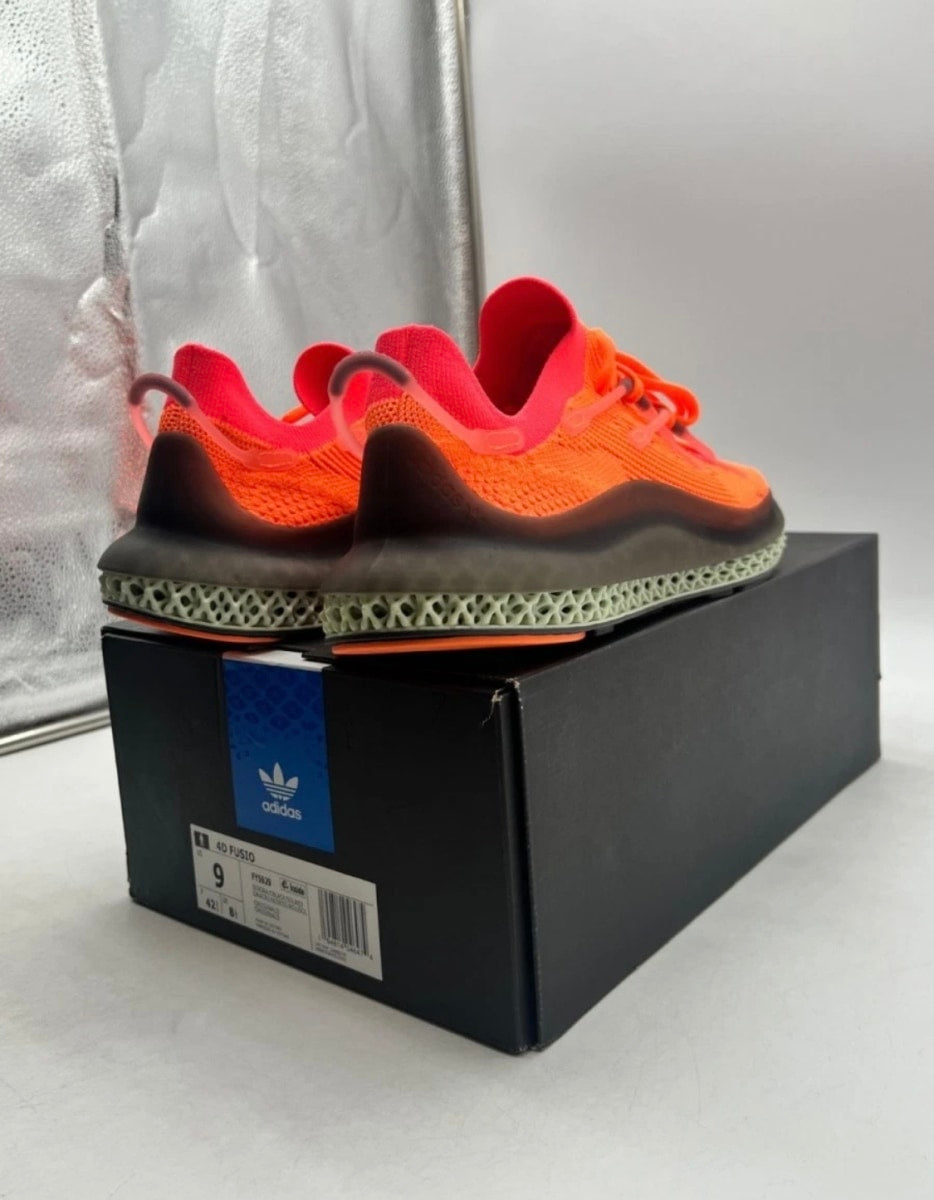 adidas 4D Fusio Screaming Orange 9 (Lightly Worn Pre-Owned)adidasScreaming Orange/Core Black/Solar Red - Image 5