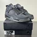 Jordan 4 Retro Black Cat (2020) 11 (Lightly Worn Pre-Owned)JordanBlack/Black-Light Graphite - Image 1