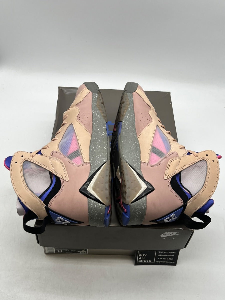 Jordan 7 Retro SE Sapphire 14 (Lightly Worn Pre-Owned) - Image 7