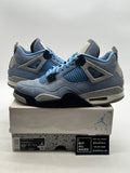 Jordan 4 Retro University Blue 10.5 (Heavily Worn Pre-Owned) - Image 1
