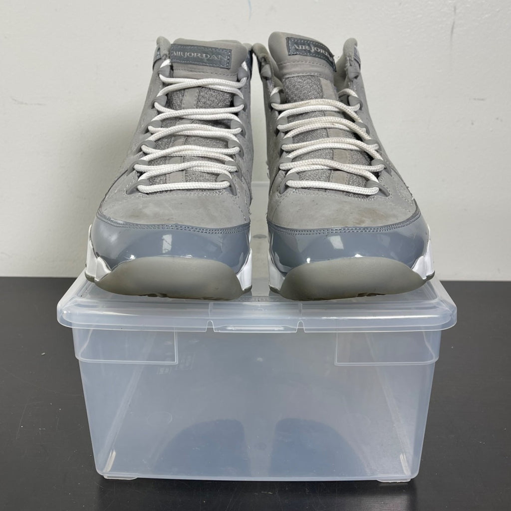 Jordan 9 Retro Cool Grey (2025) 10.5 (Moderately Worn Pre-Owned)JordanMedium Grey/White-Cool Grey - Image 2