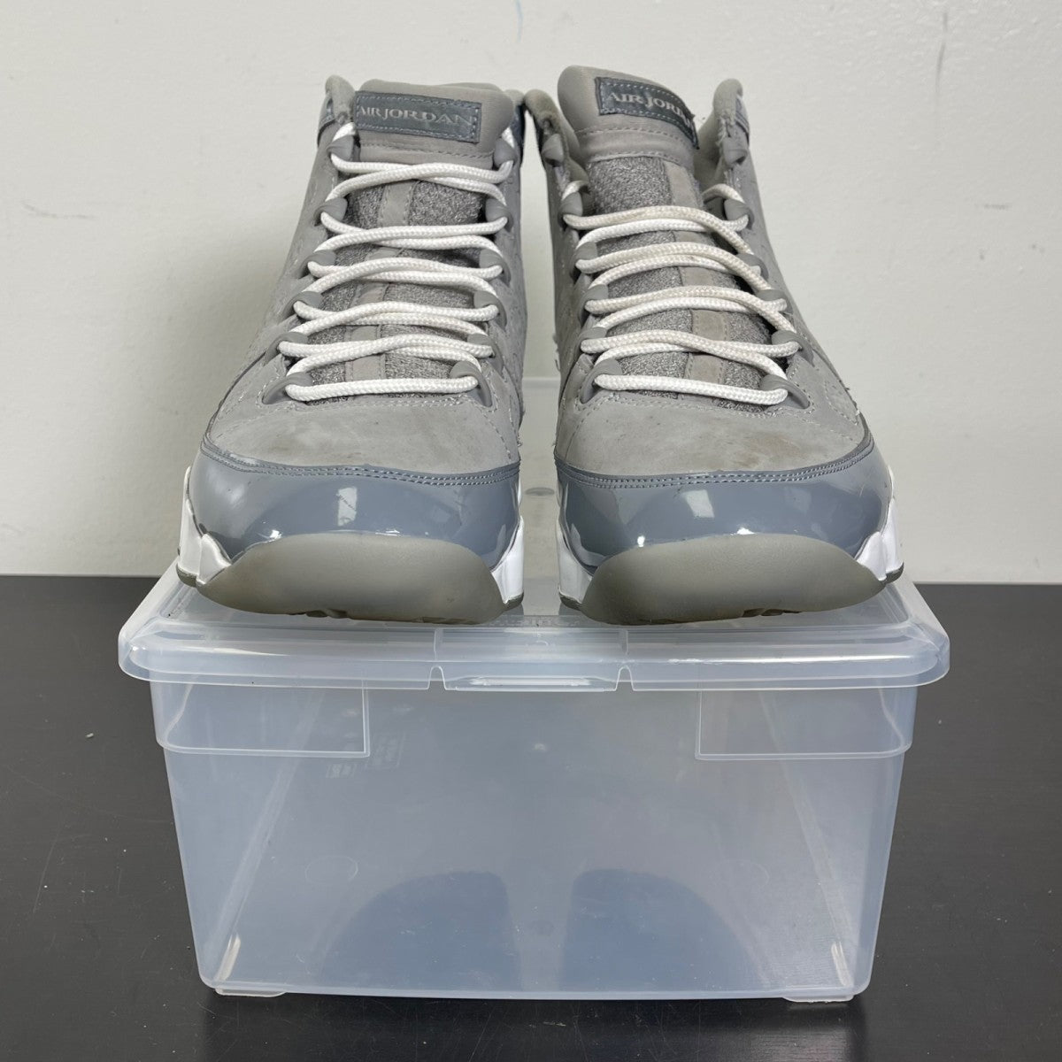Jordan 9 Retro Cool Grey (2025) 10.5 (Moderately Worn Pre-Owned)JordanMedium Grey/White-Cool Grey - Image 2